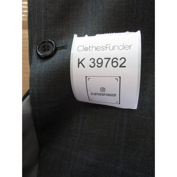 Hickey Freeman Blazer 42 Jacket Worsted Wool Sport Coat Nordstorm Check - Picture 14 of 14